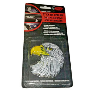 LETHAL THREAT STICK-ON EMBLEM EAGLE LT88675 (ZZ0267) Decal easy peel vehicle